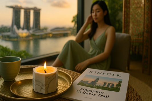 Blue bell Aromatherapy Candle - FreudsAroma