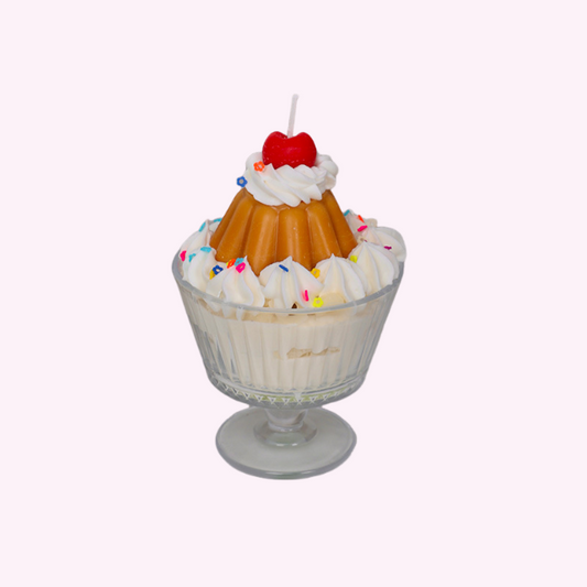 Cherry Vanilla Pudding Aromatherapy Candle - FreudsAroma